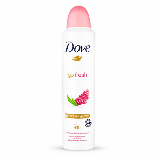 اسپری ضدتعریق داو مدل Pomegranate 48HR حجم 250 میلی‌لیتر