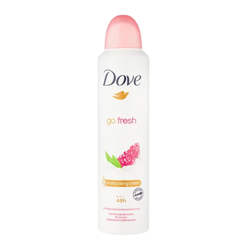 اسپری ضدتعریق داو مدل Pomegranate 48HR حجم 250 میلی‌لیتر