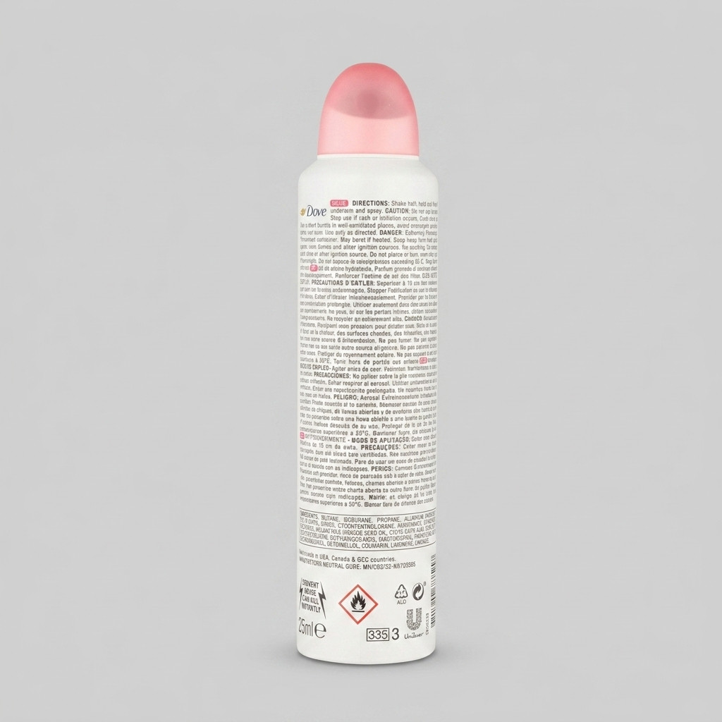 اسپری ضدتعریق داو مدل Pomegranate 48HR حجم 250 میلی‌لیتر