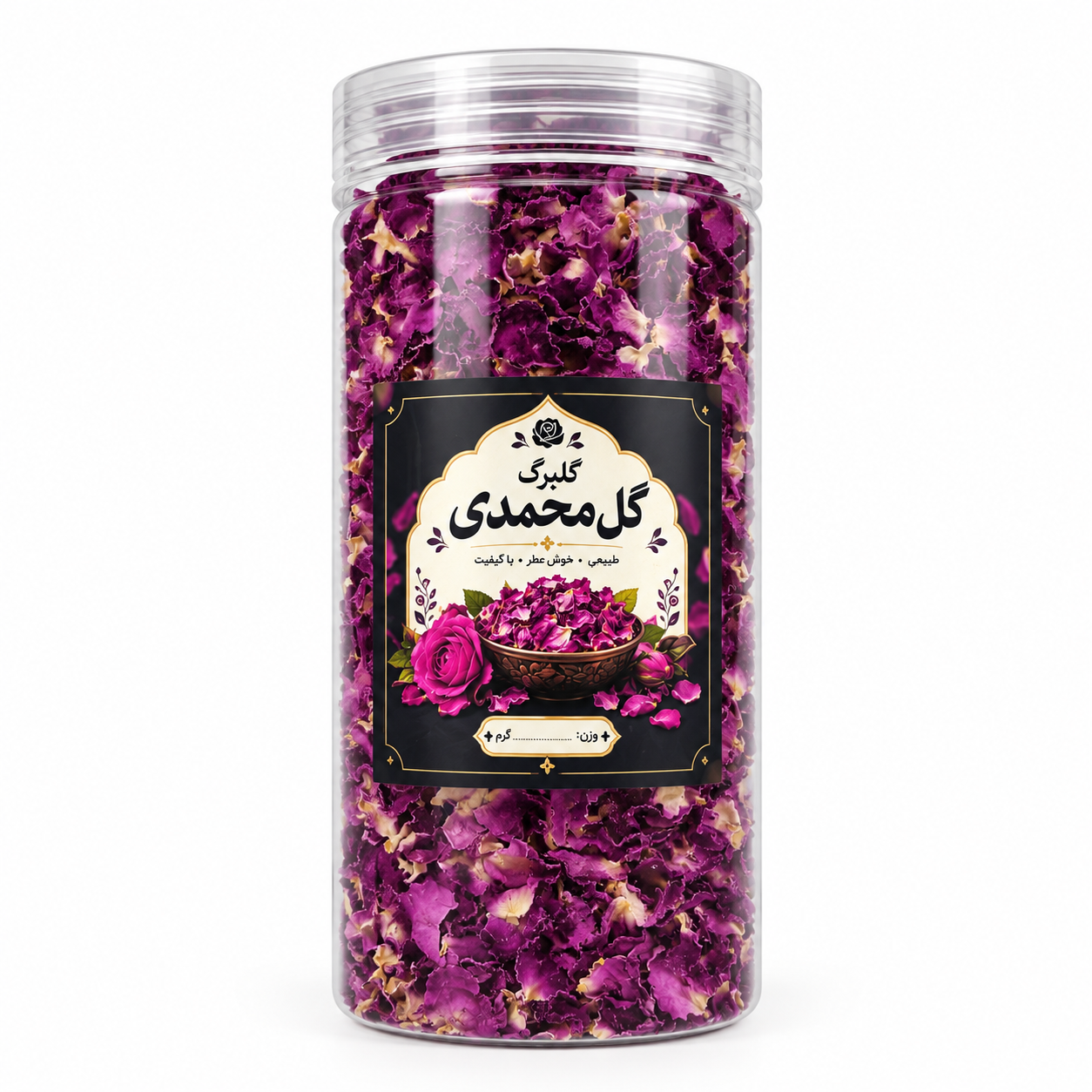 خرید گلبرگ گل محمدی طبیعی و خوشعطر